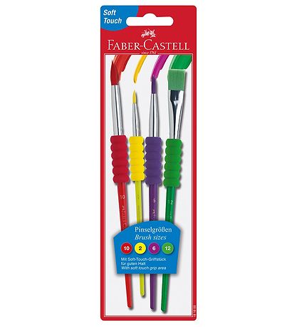 Faber-Castell Brushes - 4 pcs - Multi