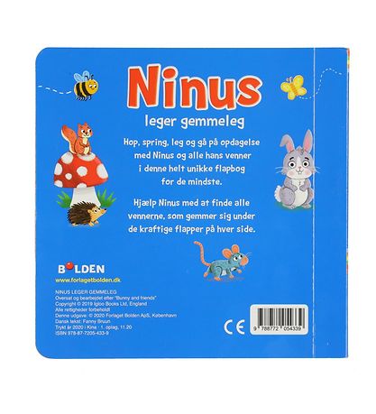 Forlaget Bolden Bog - Ninus Playing Hike & Seek - Danish
