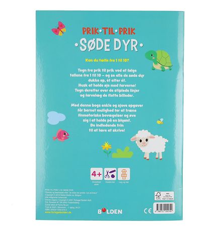 Forlaget Bolden Activity Book - Dot to Dot 1-10 - Danish