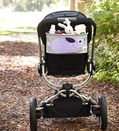 3 Sprouts Pram Organiser - 32x15x13 - Rabbit