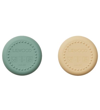 Liewood Becher - 2er-Pack - Silikon - Ethan - Kaninchen - Pfeffe