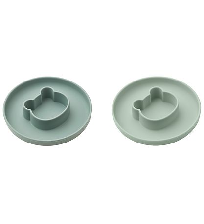 Liewood Plates - 2-Pack - Silicone - Gordon - Mr. Bear - Min