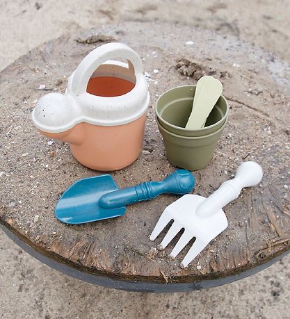 Dantoy BIO Plastic Plant Set - 7 parts - Multicoloured