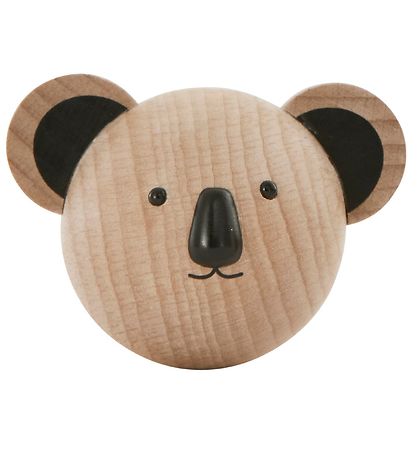 OYOY Wall Hook - 5x4x4 cm - Mini - Koala - Natural