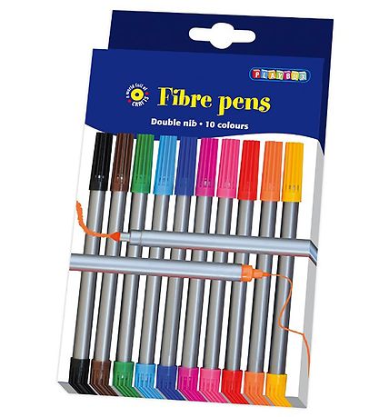 Playbox Fiber brushes - Double Nib - 10 pcs