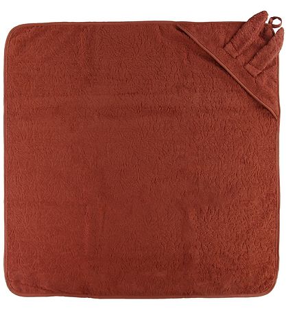 Pippi Barnahandklæði - 83x83 cm - Marsala