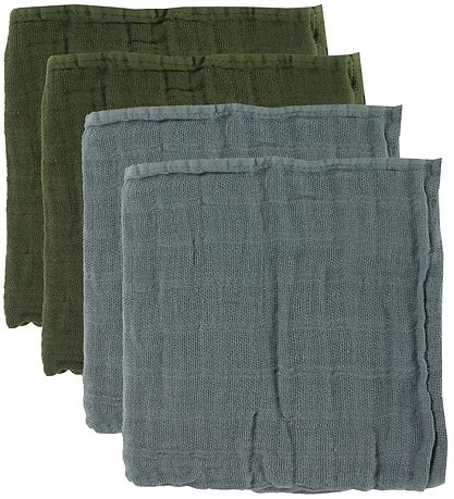 Pippi Baby Muslin Cloth - 4-pack - 65x65 - Lead