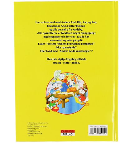 Karrusel Forlag Book - Disney - Anders Ands Kogebog - Danish