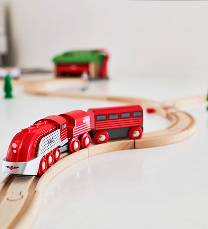 BRIO World Streamline Train - 3 pieces- Red 33557