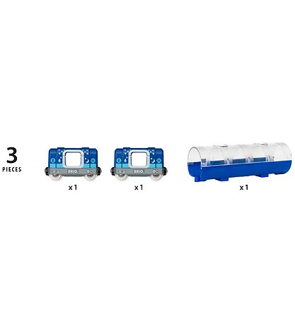 BRIO World Metro M. Göng - 3 Partar - Sjállýsandi 33970