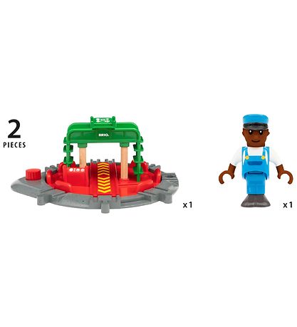 BRIO World Hringtorg M. Mynd - 2 Partar 33476