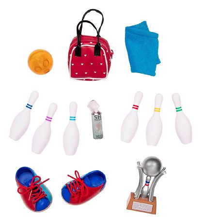 Our Generation Docktillbehör - Retro Bowling Set