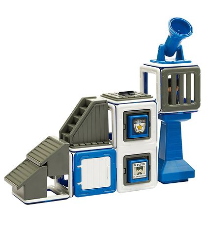 Magformers Ótrúleg lögregla Sett - 50 Partar