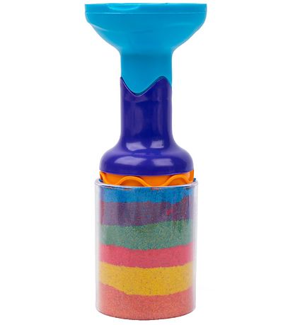 Kinetic Sand Strand sett - 383 grömm - Regnbogi