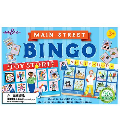 Eeboo Game - Main Street Bingo