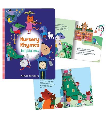 Eeboo Book - Nursery Rhymes For Little Ones