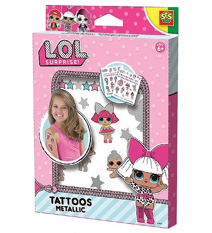 SES Creative Húðflúr - L.O.L Á óvart!