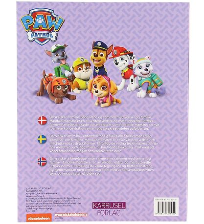 Karrusel Forlag Malbuch - Mandalas - Paw Patrol