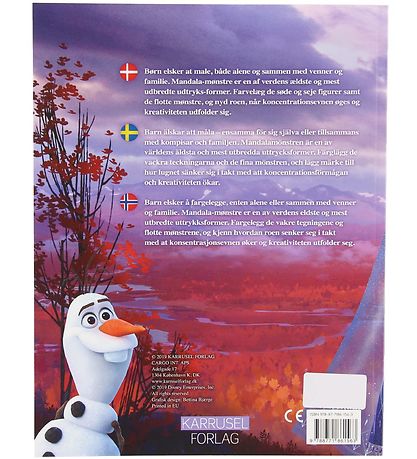 Karrusel Forlag Colouring Book - Mandalas - Frozen II