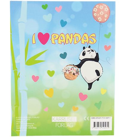 Karrusel Forlag Colouring Book - I Love Pandas