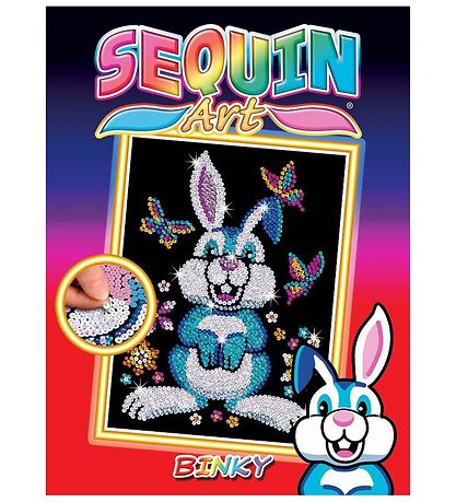 Sequin Art Sequin Art - Binky - Rabbit
