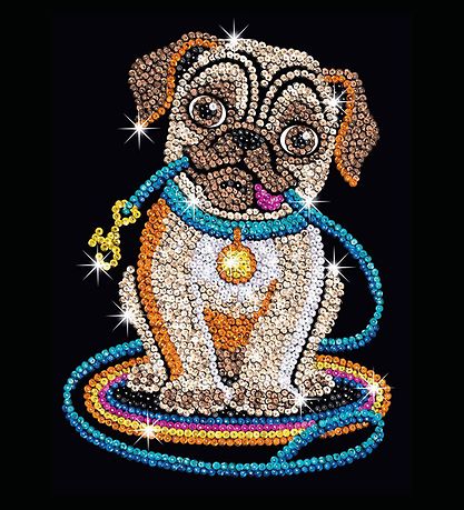 Sequin Art Sequin Art - Lily - Pug