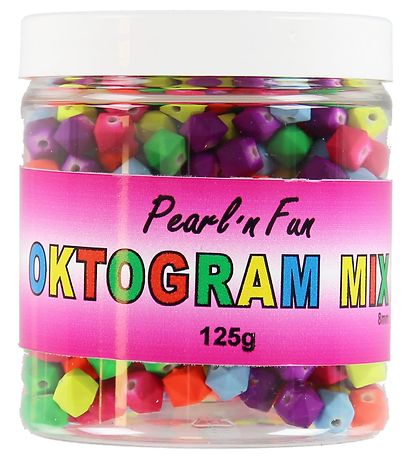 Pearl'n Fun Perlur - Októgram - 125 grömm - Neon