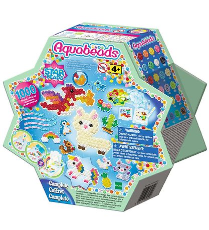 Aquabeads Perlenset - Sternperlen - 1000 st. - Complete Studio