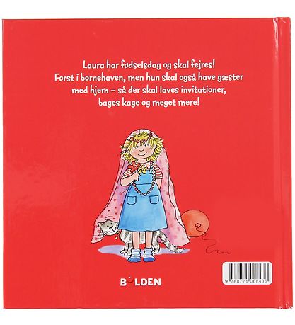 Forlaget Bolden Kirja - Laura On syntymäpäivä - tanskalainen