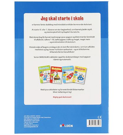 Forlaget Bolden Book - Exercises - Jeg Skal Starte I Skole - DA