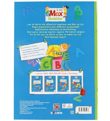 Forlaget Bolden Assignment Book - Max Skoleklar - Danska