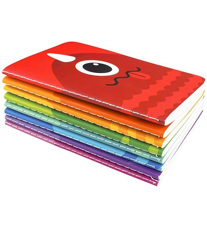 Ooly Mini Notepads - 8-pack - Monster