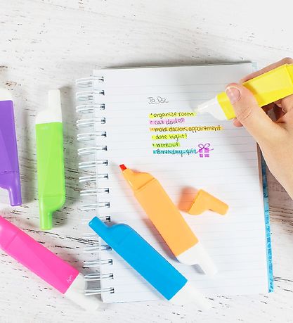 Ooly Erasable Highlighters - 6 pcs - Multicolour