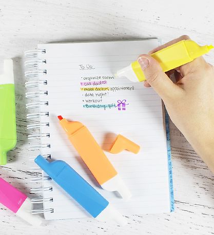 Ooly Erasable Highlighters - 6 pcs - Multicolour