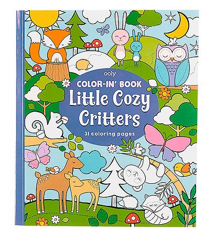 Ooly Colouring Book - Little Cozy Critters