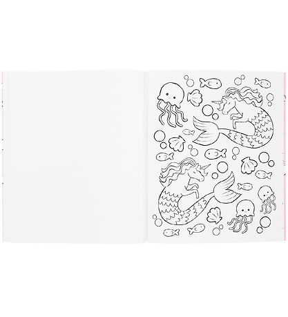 Ooly Colouring Book - Enchanting Unicorns