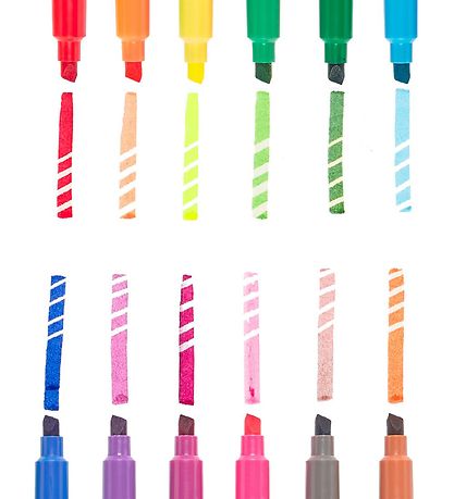Ooly Erasable Markers - Make No Mistakes - 12 pcs - M