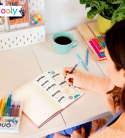 Ooly Markers - Calligraphy Duo - 12 pcs - Multicoloured