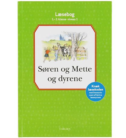 Forlaget Carlsen Læsebog - Søren Og Mette Og Dyrene - Danish