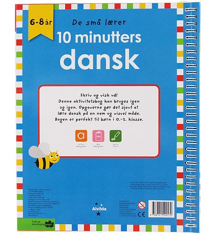 Alvilda Bok - Skriv og Visk ud - 10 Minutters Dan - Danska