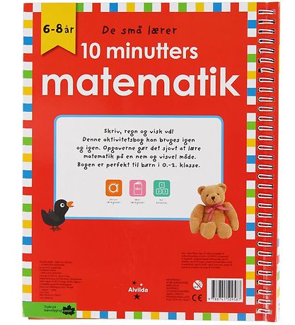 Alvilda Book - Skriv og Visk ud - 10 Minutters Ma - Danish