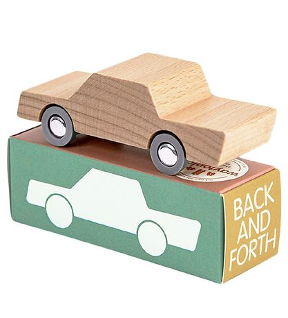 Waytoplay Car - 10 cm - Back and Forth - Woody