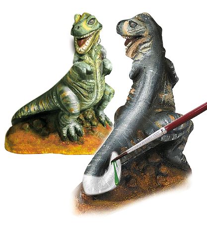 SES Creative - Casting And Painting - T-Rex