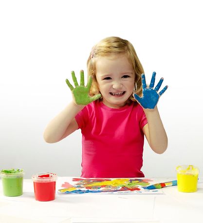 SES Creative Fingerfärg - 4 x 145 ml