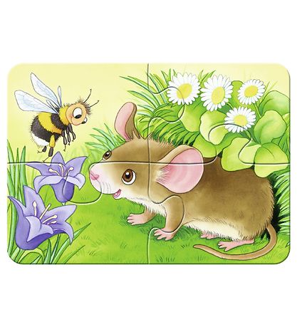 Ravensburger Puzzle - My First - 4 different - Sweet Garden