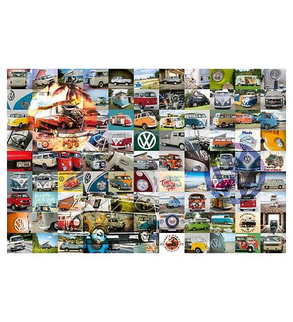 Ravensburger Puzzle - 3000 pcs - VW Bulli Moments