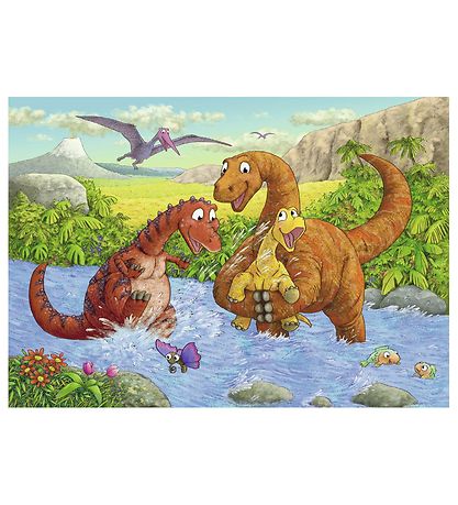 Ravensburger Puzzle - 2x24 pcs - Dinosaurs at Play