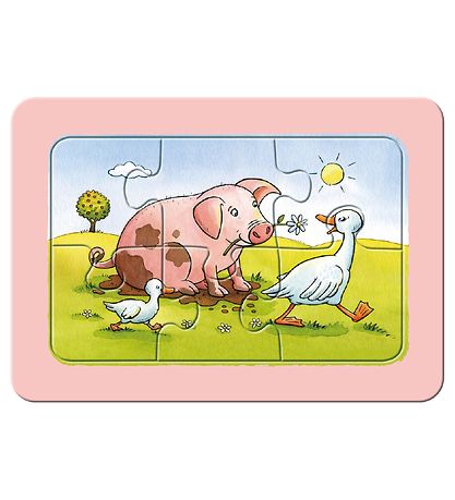 Ravensburger Pussel - My First - 3x6 Bitar - Djurvänner