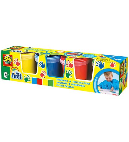 SES Creative Sormimaali - Ensimmäinen Setti - 4 Värit