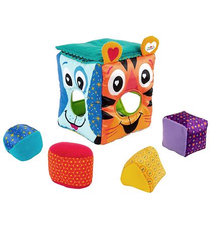 Lamaze Soft Shape Sorter w. Animal Design - Multicoloured